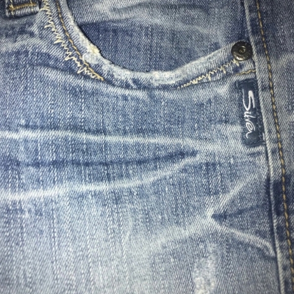 Y2K SILVER LOLA LIGHT WASH LOW WAIST JEANS - Picture 4 of 8